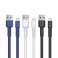 Remax Armor Series flat USB / Lightning cable 5V 2.4A cielo fotografía 1