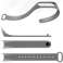 Opaska Alogy Soft Band pasek silikonowy do Xiaomi Mi Band 5 / 6 / 6 NF zdjęcie 3