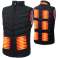 Heated Heated Electric Vest Unisex Jacket Size XL With image 1