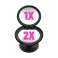 Popsockets 2 PopMirror telefontartó és állvány fekete/fekete kép 2