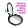 Popsockets 2 PopMirror telefontartó és állvány fekete/fekete kép 3
