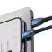 Baseus Glimmer serijos USB A Lightning 2.4A kabelis 480Mbps 1m mėlyna nuotrauka 1