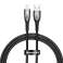 Baseus Glimmer Series USB A Cable Lightning 480Mbps 2.4A 1m negro fotografía 1