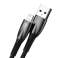 Baseus Glimmer Series USB A Cable Lightning 480Mbps 2.4A 1m negro fotografía 5