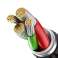 Baseus Glimmer Series USB A Cable Lightning 480Mbps 2.4A 1m negro fotografía 6