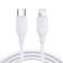Joyroom USB C cable Lightning 480Mbps 20W 1m blanco S CL020A9 fotografía 3