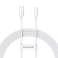 Baseus Superior Series kabel SUPERVOOC USB A do USB C 65W 2m bele barve fotografija 5