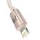 USB-кабель серии Baseus Crystal Shine Lightning 2 4A 20 Вт 2 м розовый изображение 1