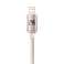 USB-кабель серии Baseus Crystal Shine Lightning 2 4A 20 Вт 2 м розовый изображение 6