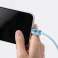 USB-кабель серии Baseus Crystal Shine Lightning 2 4A 20 Вт 1 2 м Небо изображение 2