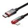 Кабель USB C для Lightning Baseus MVP 20 Вт 2 м черно-красный изображение 4