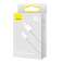 Câble USB vers USB C Baseus Dynamic Series 100W 1m blanc photo 3
