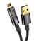 USB кабел за Lightning Baseus Explorer 2.4A 2m черен картина 1