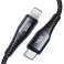 Joyroom kabel MFI-kabel USB-kabel Type C Lightning 2 1A 1 2m Black ST C bilde 4