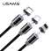 USAMS Adapter Lightning bulk sølv / sølv SJ157USBTA USA bilde 1