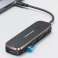 USAMS Adaptateur HUB 3xUSB USB C HDMI noir/noir SJ578HUB01 US SJ5 photo 3