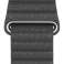 Apple Watch MXAC2AM/A 42/44/45mm Leder Schlaufenband Schwarz/Schwarz Bild 2