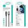 Cable trenzado USAMS U78 USB C a USB C LED 1.2m 100W Carga rápida cz fotografía 2