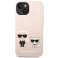 Hardcase Karl Lagerfeld KLHMP14SSSKCI für iPhone 14 6 1" Silikon Bild 4