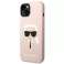 Case Karl Lagerfeld KLHMP14SSLKHLP voor iPhone 14 6 1" hardcase Silicone foto 1
