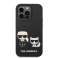 Karl Lagerfeld KLHMP14LSSKCK iPhone 14 Pro 6 1" pevný kryt černá/černá fotka 2