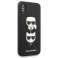 Housse Karl Lagerfeld KLHCPXSAKICKCBK pour Appple iPhone X/XS hardcase Saf photo 2