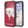 Case Karl Lagerfeld KLHCPXDLHRE for Apple iPhone X / Xs Ikonisk Glitter Ka bilde 6