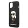Taske Karl Lagerfeld KLHCP14SSNIKBCK til iPhone 14 6 1" hardcase silicium billede 5