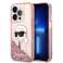 Funda Karl Lagerfeld KLHCP14LLNKHCP para iPhone 14 Pro 6 1" estuche rígido Glit fotografía 2