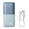 Powerbank Baseus Bipow Pro 10000mAh 2xUSB C 22.5W blu foto 1