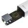 Baseus Lite серия USB към RJ45 100Mbps мрежов адаптер бял картина 4
