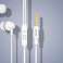 Kabelgebundene In-Ear-Kopfhörer Vipfan M16 Klinke 3,5 mm 1 m weiß Bild 4