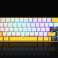 Motospeed BK67 Bluetooth Mechanisch Toetsenbord Geel foto 4