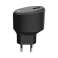 Xqisit Wandladegerät EU USB C 2.4A schwarz/schwarz 32018 Bild 1