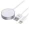 Induktiv laderkabel 150cm UltraBoost 2-i-1 magnetisk og lyn d bilde 1