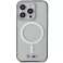 BMW BMHMP14XHCRS pouzdro pro iPhone 14 Pro Max 6,7" pevné pouzdro Silver Ring M fotka 1