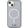 BMW BMHMP14MHCRS Case voor iPhone 14 Plus 6.7" hardcase Silver Ring MagS foto 2