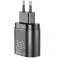 Väggladdare Snabb 4x USB QuickCharge 3.0 QC-kabel 3in1 USB C bild 6