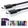 Original cable Samsung EP DG980BBE USB C Type C 1m bulk Black image 2