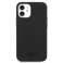 Silikon Ton In Ton Hartschalenhülle für iPhone 12 mini schwarz Bild 2