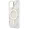 Чехол Guess GUHMP14SPCUMAH для iPhone 14 6,1-дюймовый белый/белый жесткий чехол Marbl изображение 1