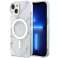 Чехол Guess GUHMP14SPCUMAH для iPhone 14 6,1-дюймовый белый/белый жесткий чехол Marbl изображение 2