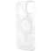 Чехол Guess GUHMP14SPCUMAH для iPhone 14 6,1-дюймовый белый/белый жесткий чехол Marbl изображение 5