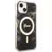 Guess Case GUHMP14SHTMRSK iPhone 14 6.1" cietais korpuss Zelta marmors Mag attēls 6