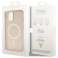 Guess Case GUHMP14SHCMCGP para iPhone 14 6.1" estuche rígido Glitter Gold MagS fotografía 5