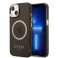 Guess Case GUHMP13MHTCMK voor iPhone 13 6 1" hard case Gold Outline Tran foto 3