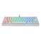Klawiatura mechaniczna Motospeed CK61 RGB  biała zdjęcie 3