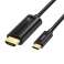 Кабель USB C на HDMI Choetech CH0019 1.8m черный изображение 1