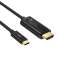 Кабель USB C на HDMI Choetech CH0019 1.8m черный изображение 2