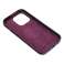 Leder Mag Cover für IPHONE 14 PRO dunkellila Bild 3